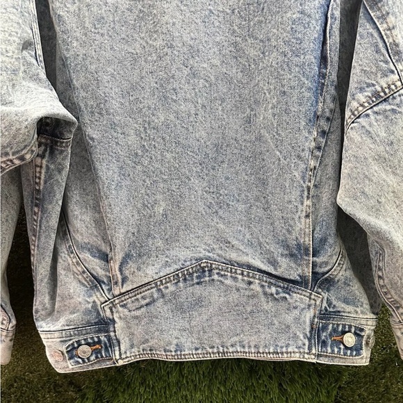 💥 SOLD 💥Vintage French 80s Denim cropped jacket 🇫🇷 - Picture 4 of 10